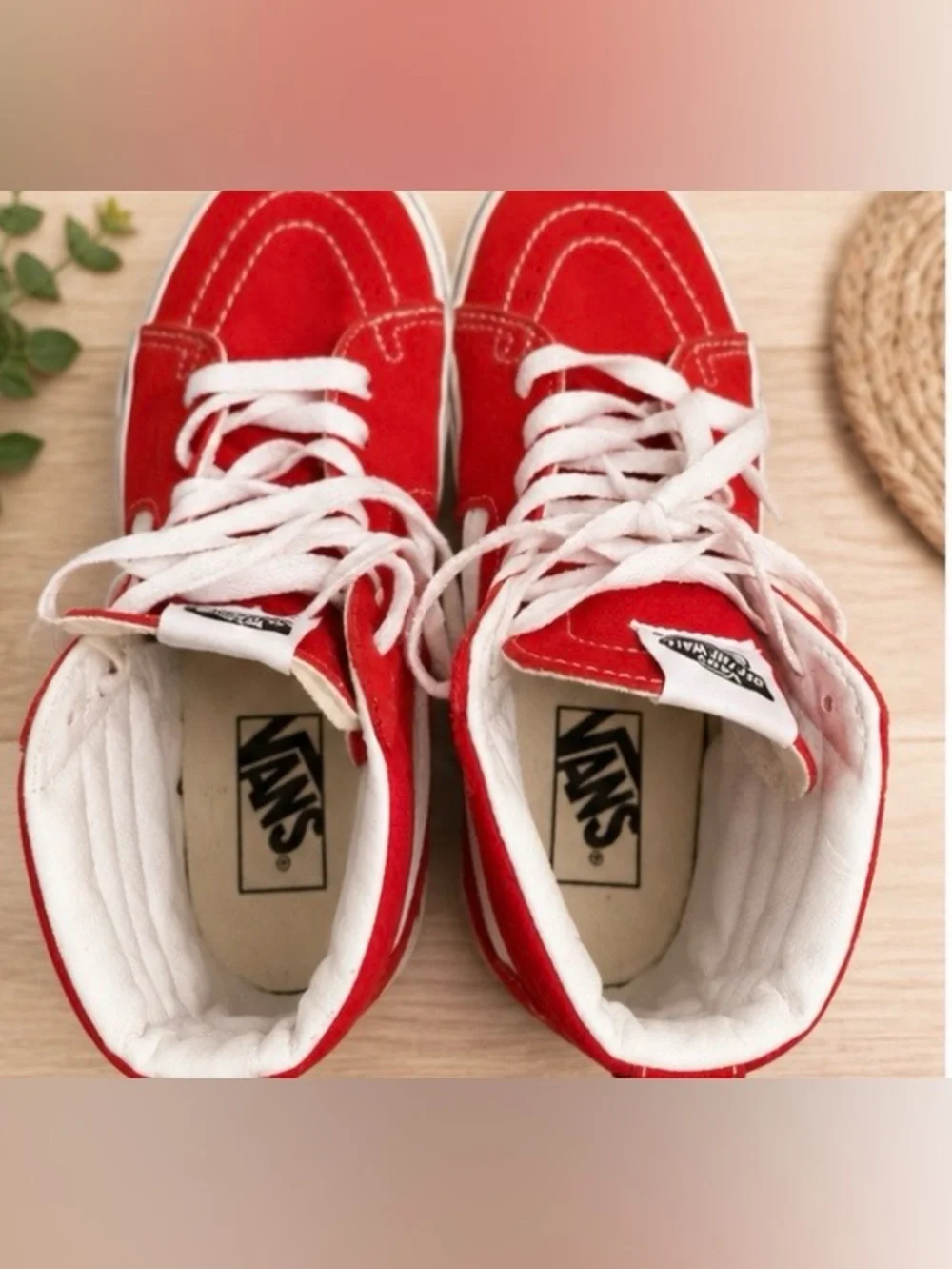 Vans sk8 Hi | 5.0 | Racing Red/ White